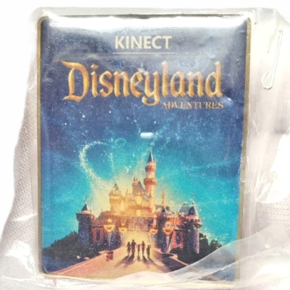 Disneyland Adventure Kinect Enamel Pin, New In Package